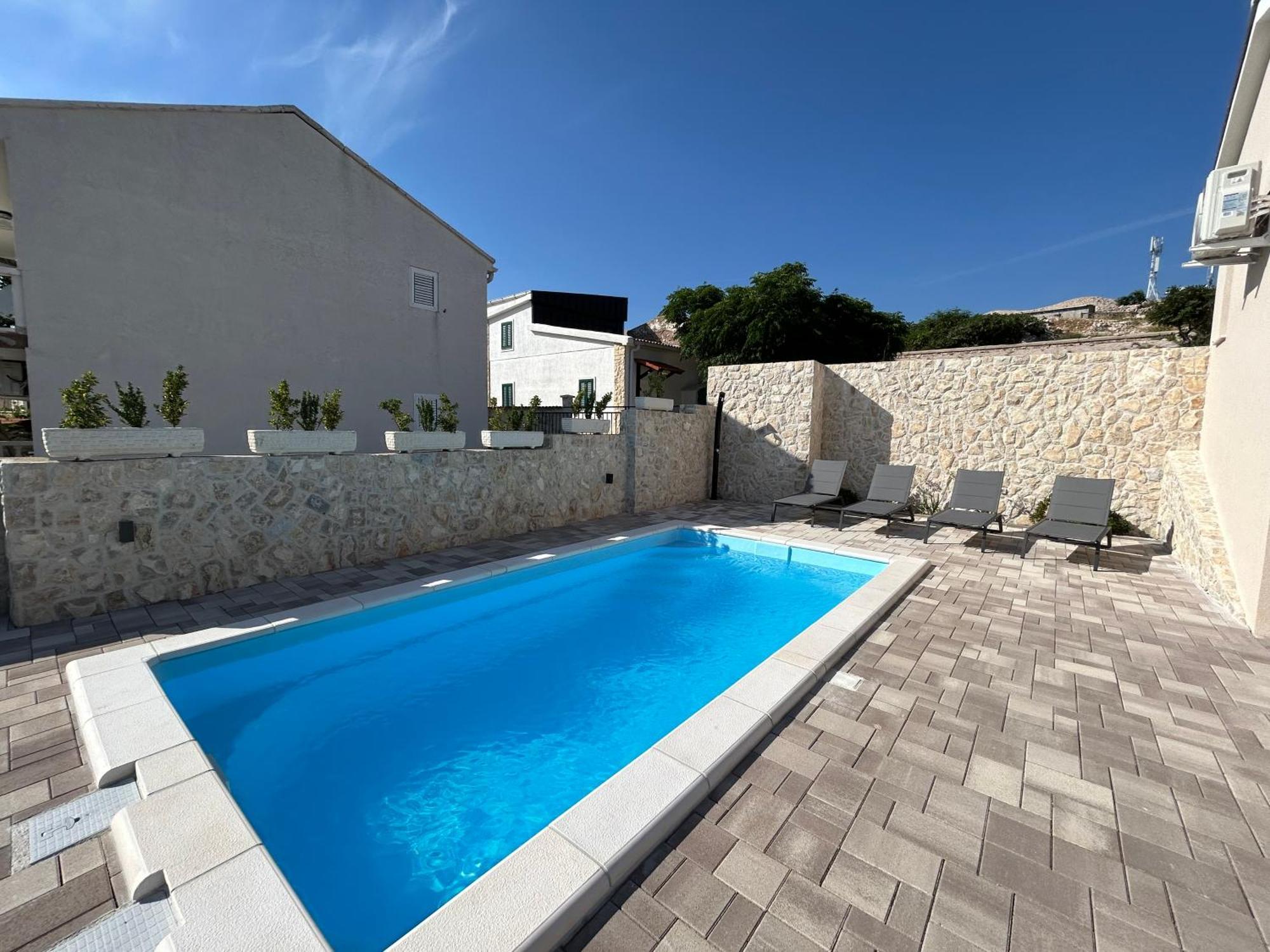 Villa Kamia With Private Heated Pool And Electric Vehicle Adapter Зубовичи Экстерьер фото