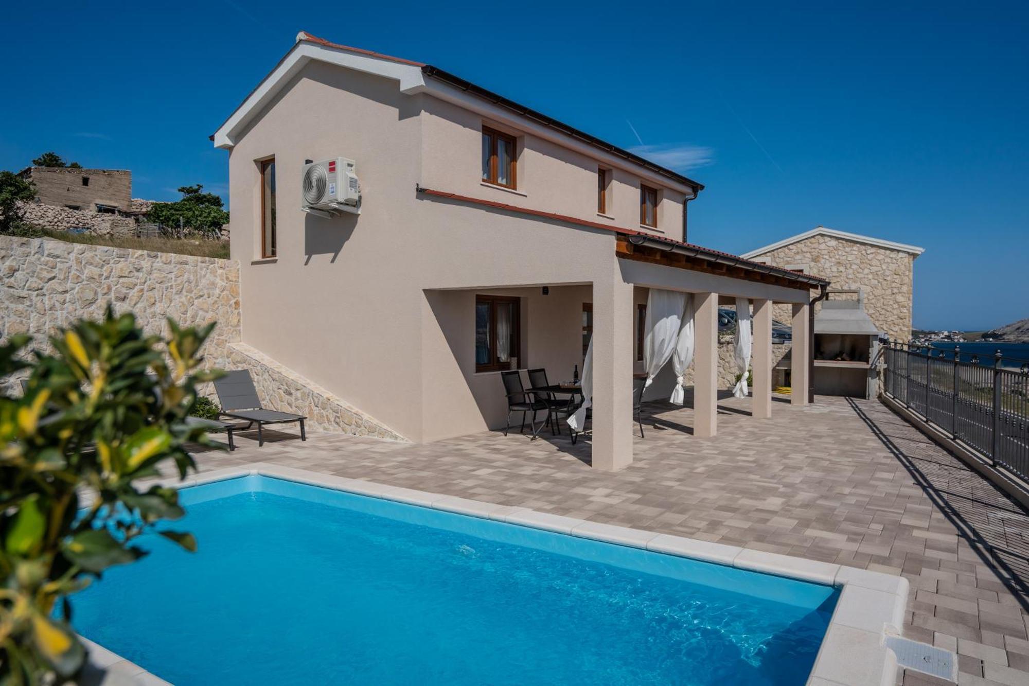 Villa Kamia With Private Heated Pool And Electric Vehicle Adapter Зубовичи Экстерьер фото