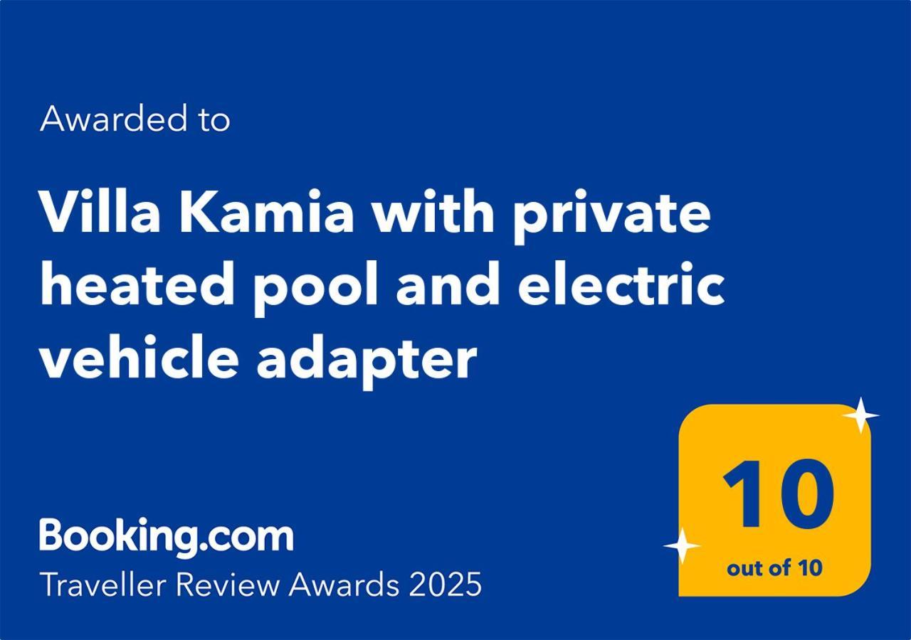Villa Kamia With Private Heated Pool And Electric Vehicle Adapter Зубовичи Экстерьер фото